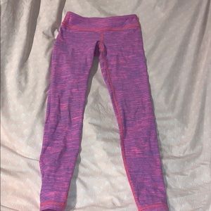 Ivivva pink leggings!! size 8